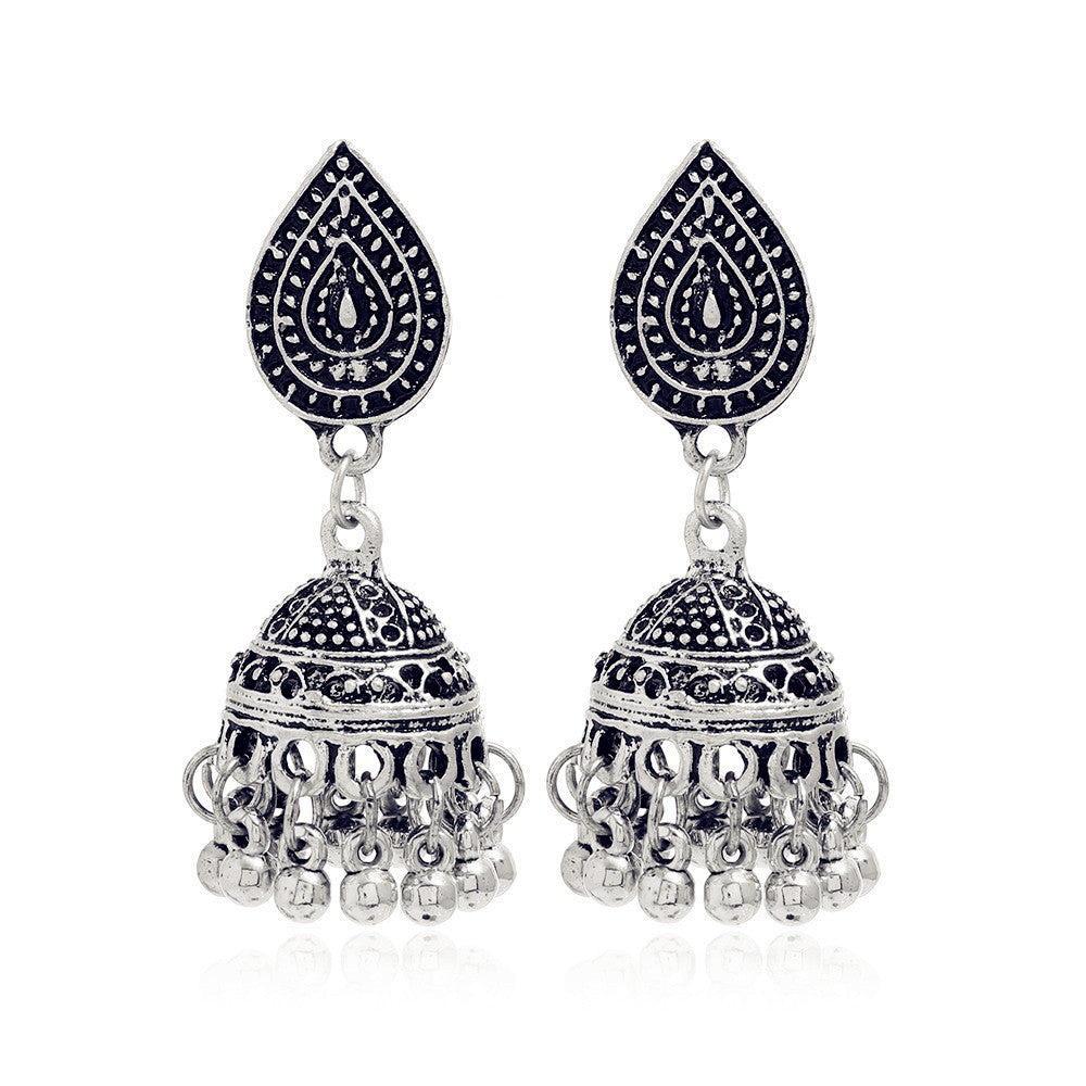 Indian Bell Jhumka Earrings