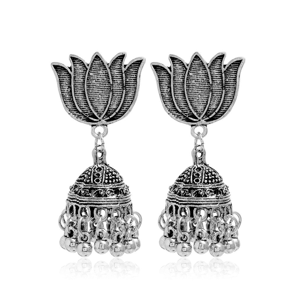 Indian Bell Jhumka Earrings