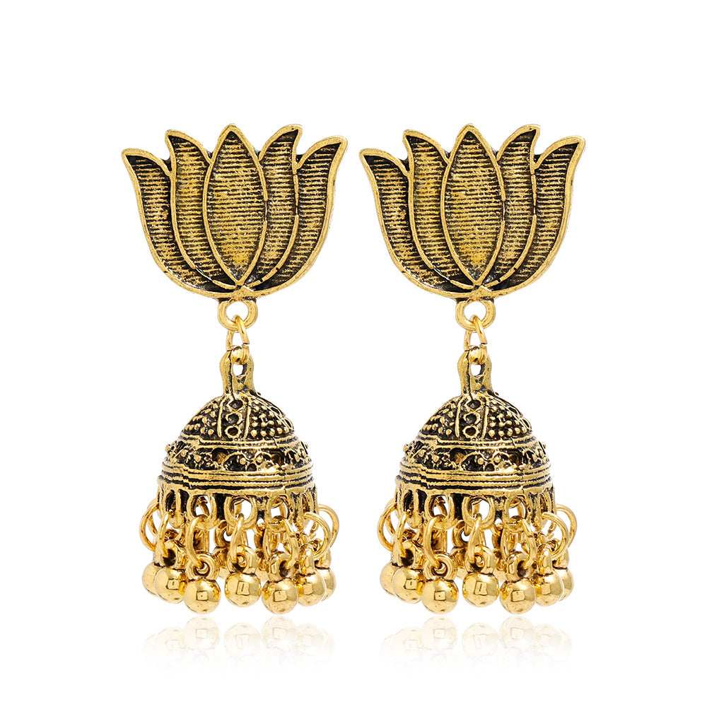 Indian Bell Jhumka Earrings