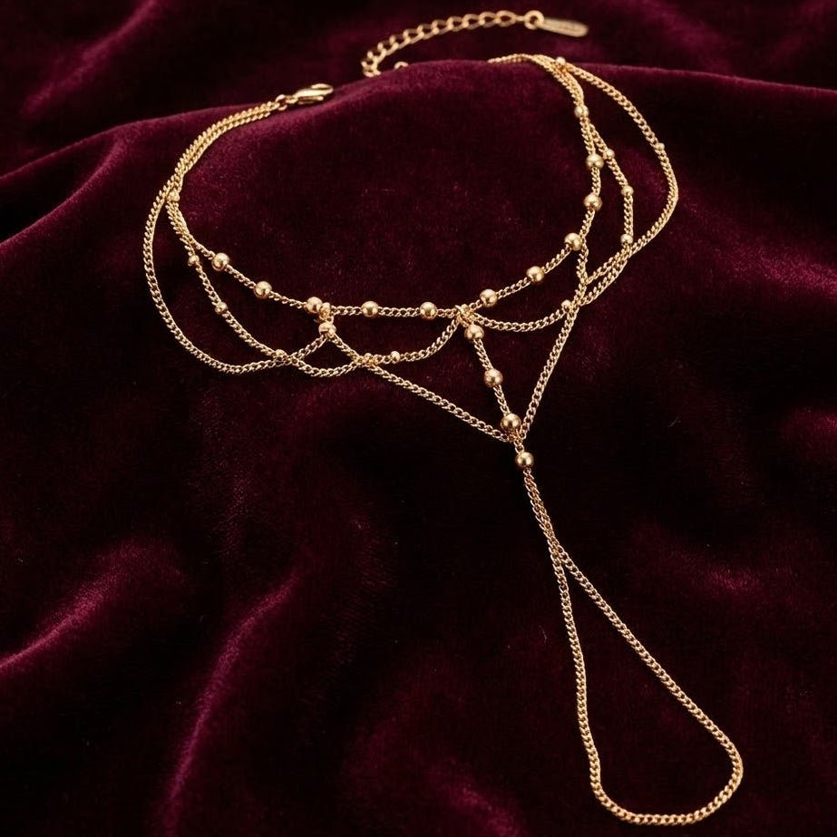 Delicate Styled Anklet - IndianCollection