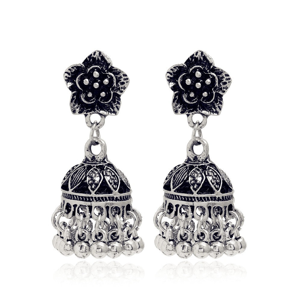 Indian Bell Jhumka Earrings