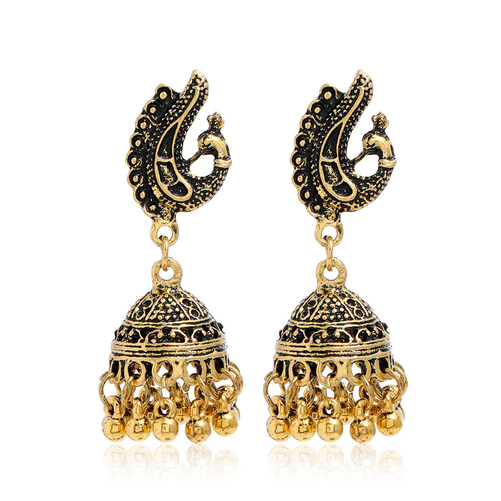 Indian Bell Jhumka Earrings